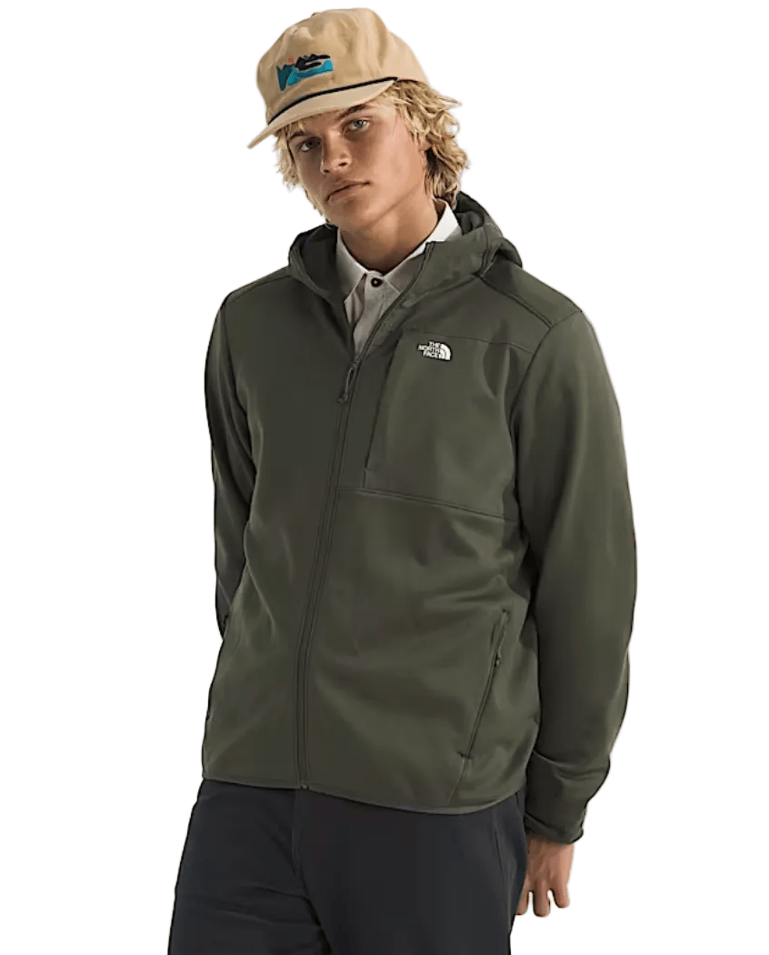 The North Face 504 The North Face Men's TNF™ Performance Fleece Full Zip Hoodie New Taupe Green