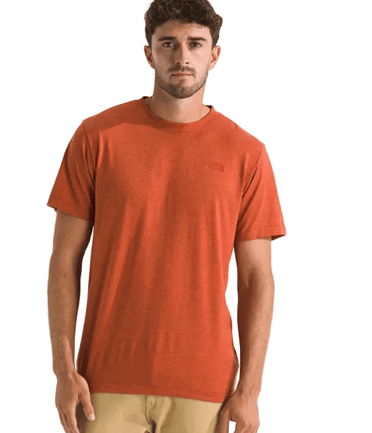 The North Face 505 The North Face Men's S/S Tri-Blend Tee Iron Clay White Heather