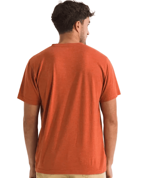The North Face 505 The North Face Men's S/S Tri-Blend Tee Iron Clay White Heather
