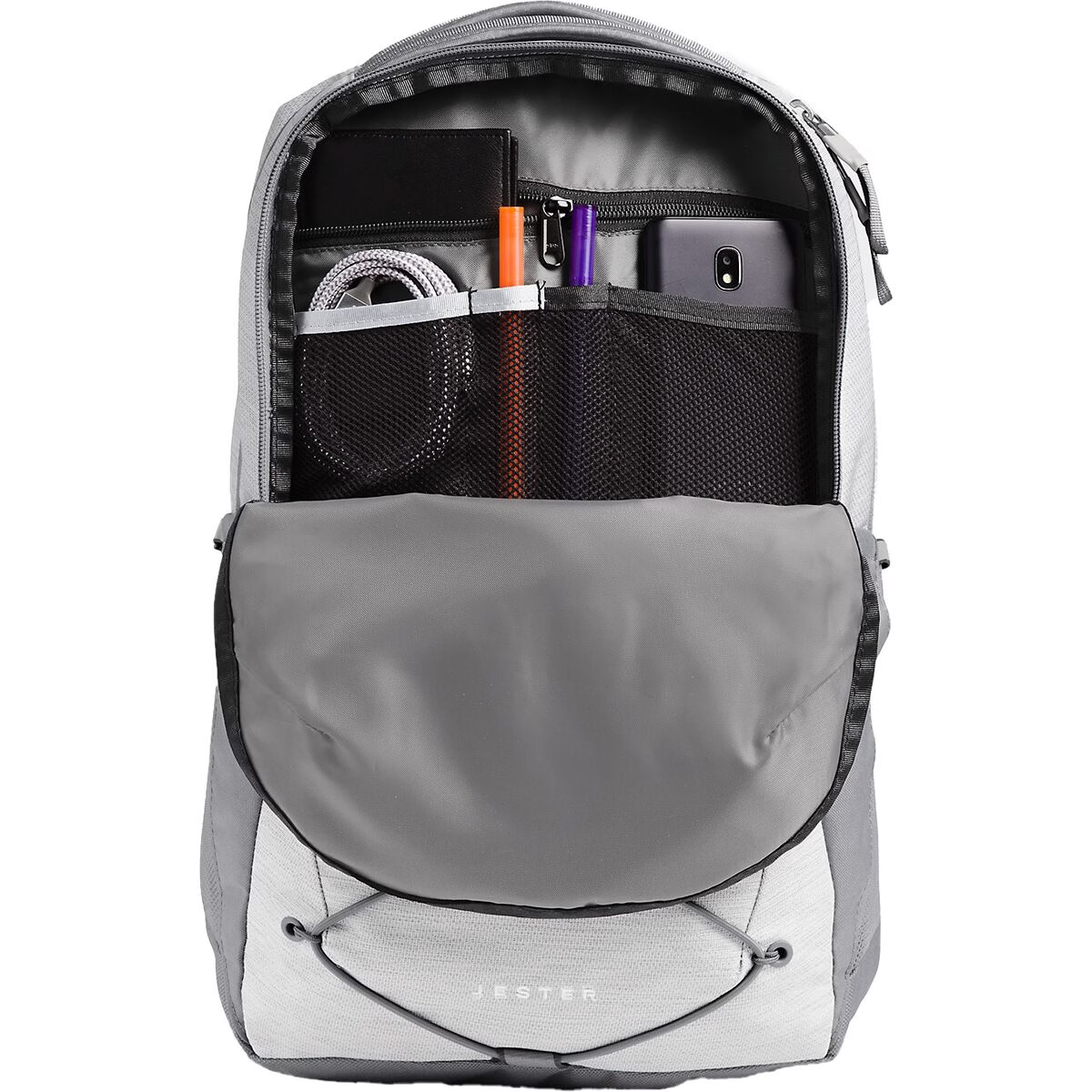 The North Face Accessories > Bags One size / Tnf White Metallic Mélange/Mid Grey-Npf The North Face Women'S Jester Tnf White Metallic Mélange/Mid Grey-Npf