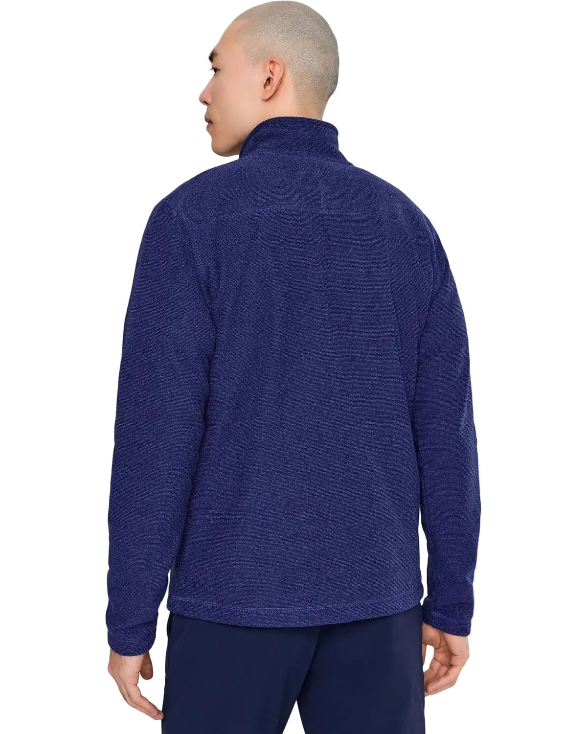 The North Face Men's Apparel > Fleece & Midlayers The North Face Men's Textured Cap Rock ¼ Zip Bold Blue Heather
