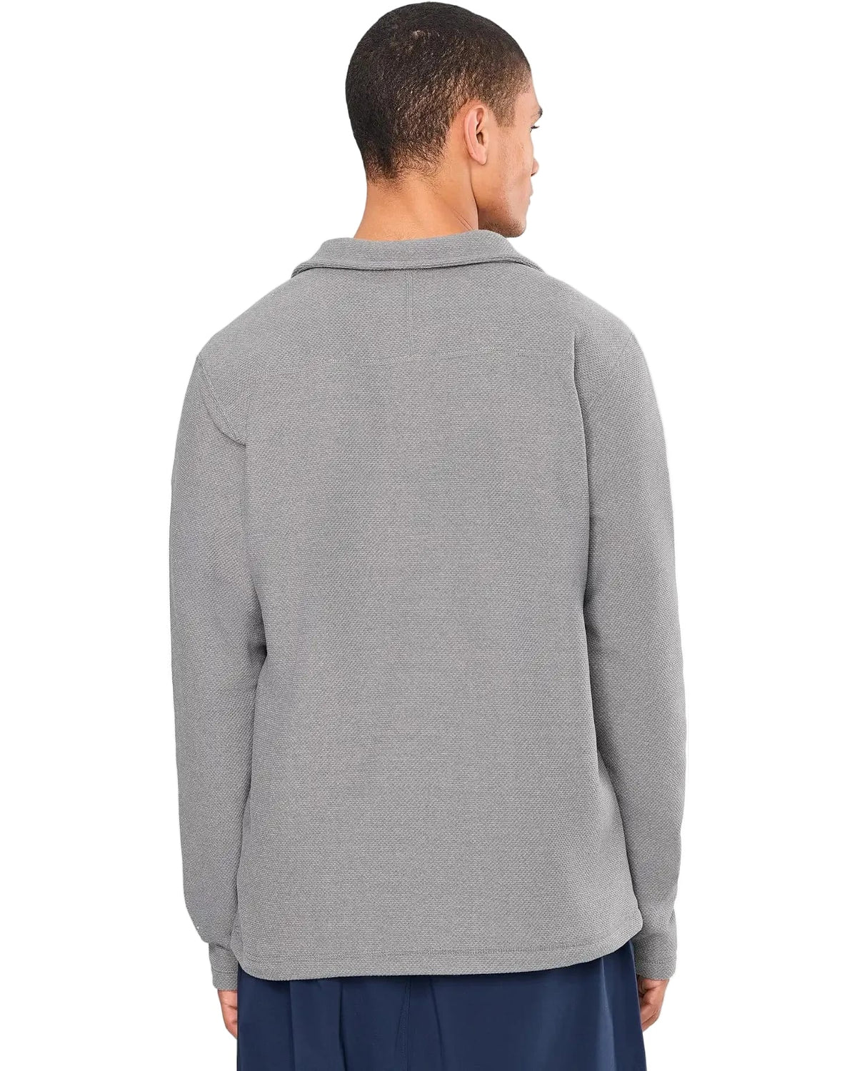 The North Face Men's Apparel > Fleece & Midlayers The North Face Men's Textured Cap Rock ¼ Zip Smoked Pearl Heather