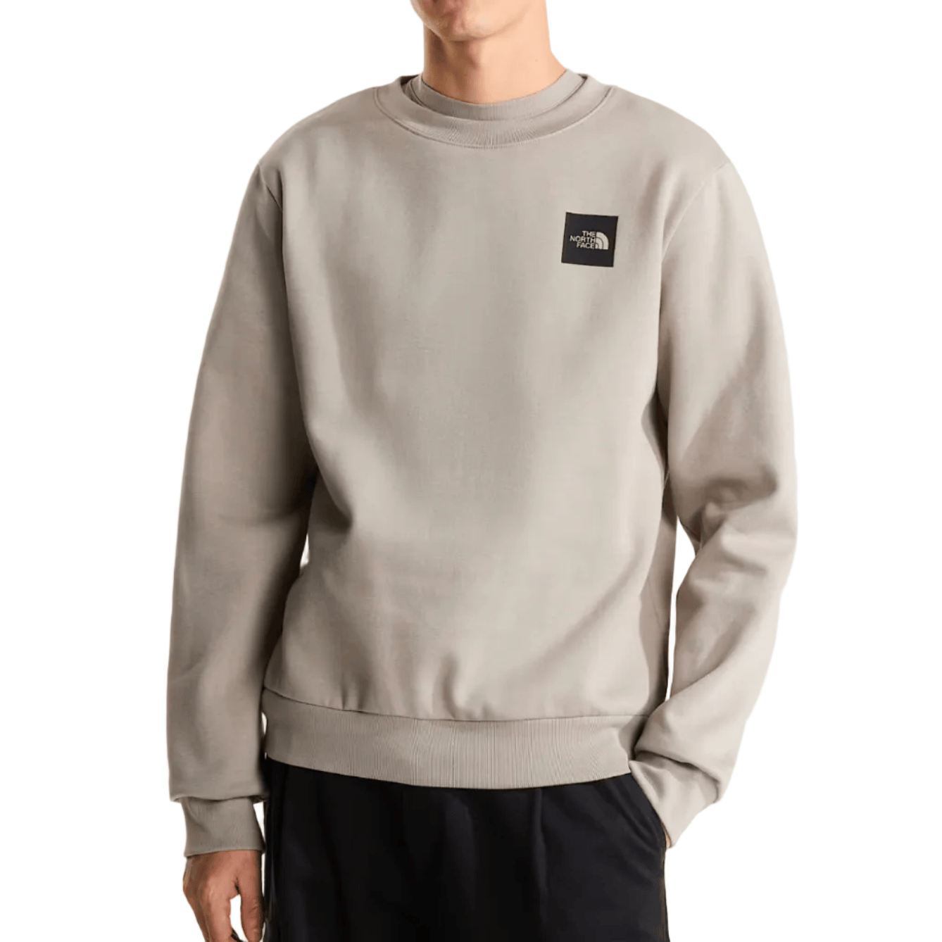 The North Face Men’s Apparel > Sweatshirts & Hoodies The North Face Men'S Box Half Dome Regular Crew Stone Slab