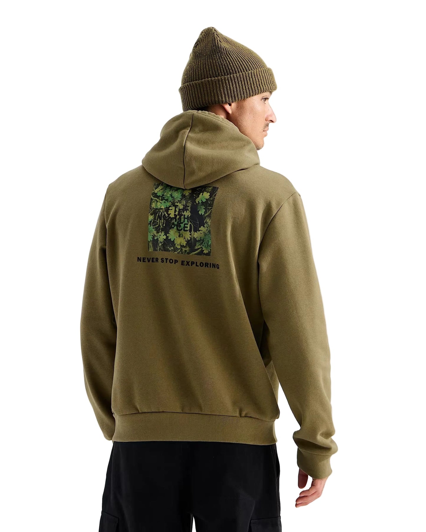The North Face Men’s Apparel > Sweatshirts & Hoodies The North Face Men's Evolution Yosemite Oak Print Regular Hoodie Caraway Seed