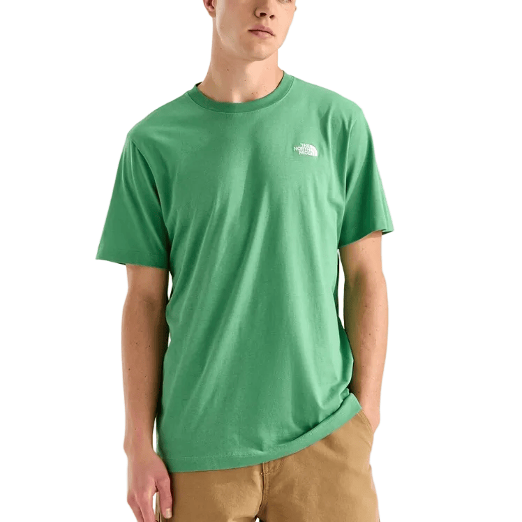 The North Face Men’s Apparel > Tees The North Face Men's Evolution Simple Dome Regular Short-Sleeve Tee Dimmed Algae