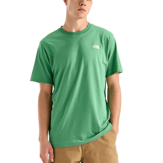 The North Face Men’s Apparel > Tees The North Face Men's Evolution Simple Dome Regular Short-Sleeve Tee Dimmed Algae