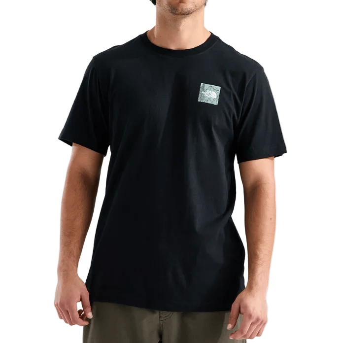 The North Face Men’s Apparel > Tees The North Face Men's Monte Reg Short-Sleeve Tee—Graphic TNF Black