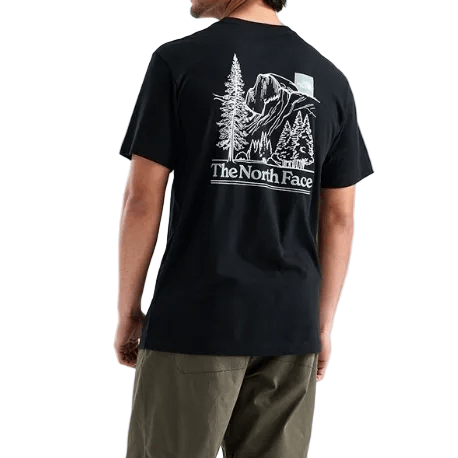 The North Face Men’s Apparel > Tees The North Face Men's Monte Reg Short-Sleeve Tee—Graphic TNF Black