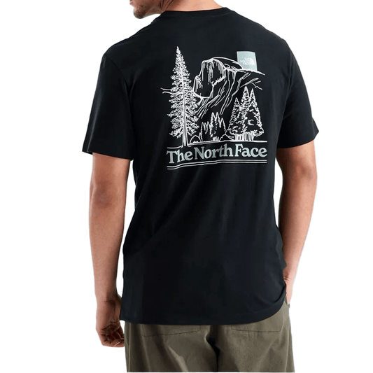 The North Face Men’s Apparel > Tees The North Face Men's Monte Reg Short-Sleeve Tee—Graphic TNF Black
