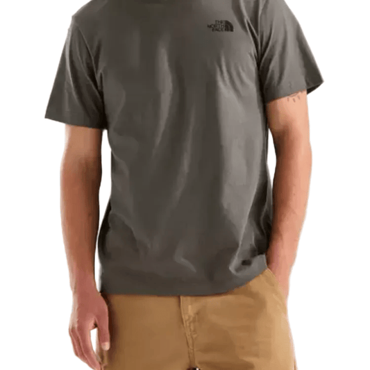 The North Face Men’s Apparel > Tees The North Face Men's Yosemite Oak Box Nse Regular Short-Sleeve Tee New Taupe Green