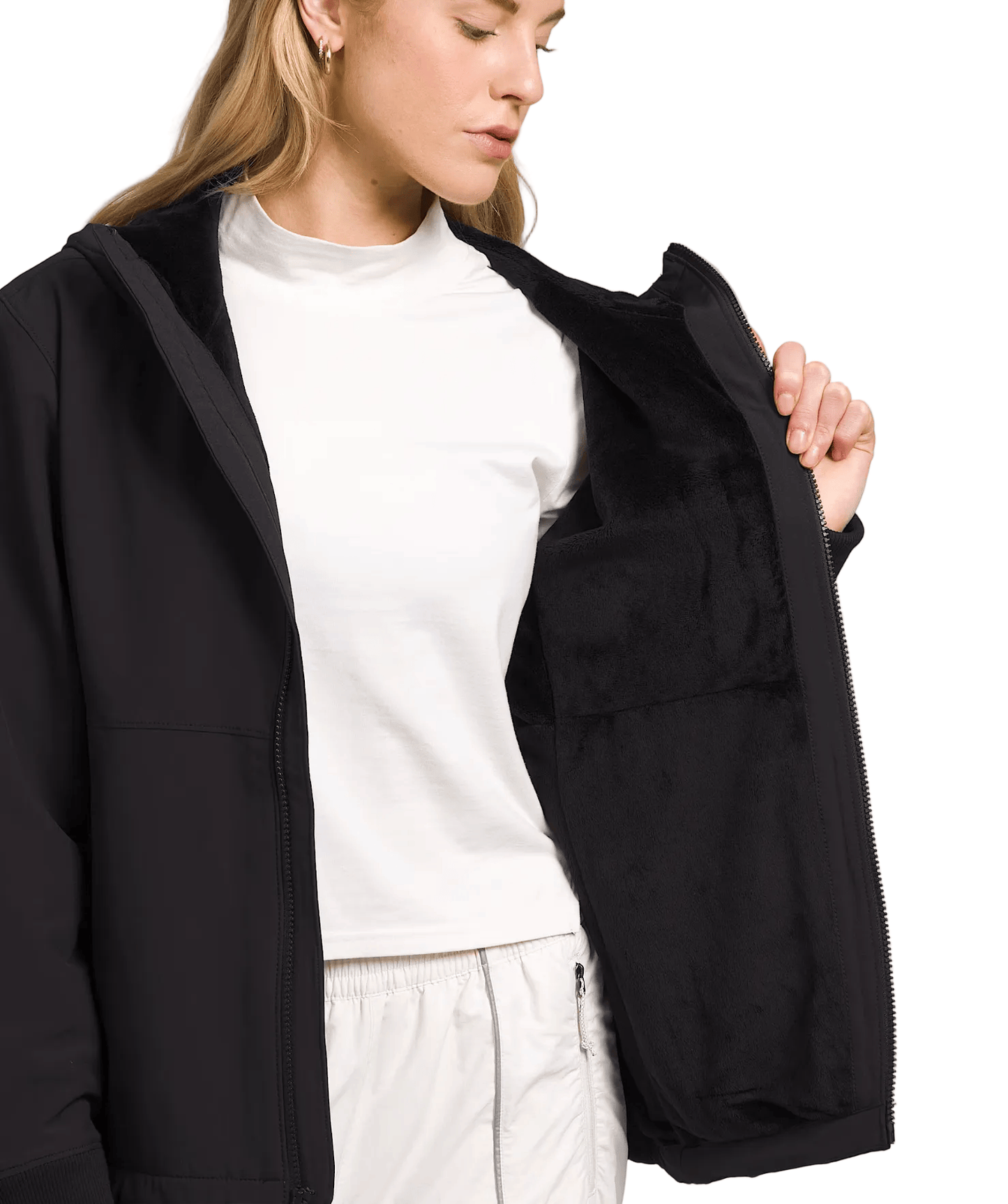 The North Face Women's Apparel > Outerwear The North Face Women's Shelbe Raschel Hoodie Tnf Black-Npf