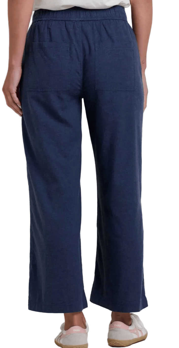 Toad 184 Toad W's Taj Hemp Wide Leg Pant True Navy