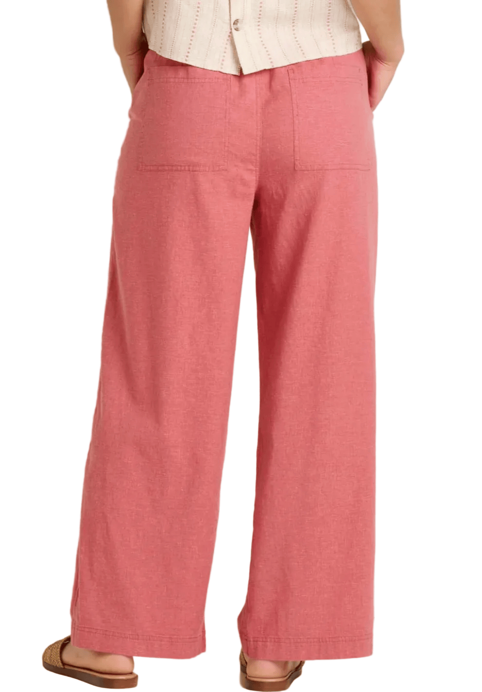 Toad 184 Toad Women's Taj Hemp Wide Leg Pant Dusty Cedar