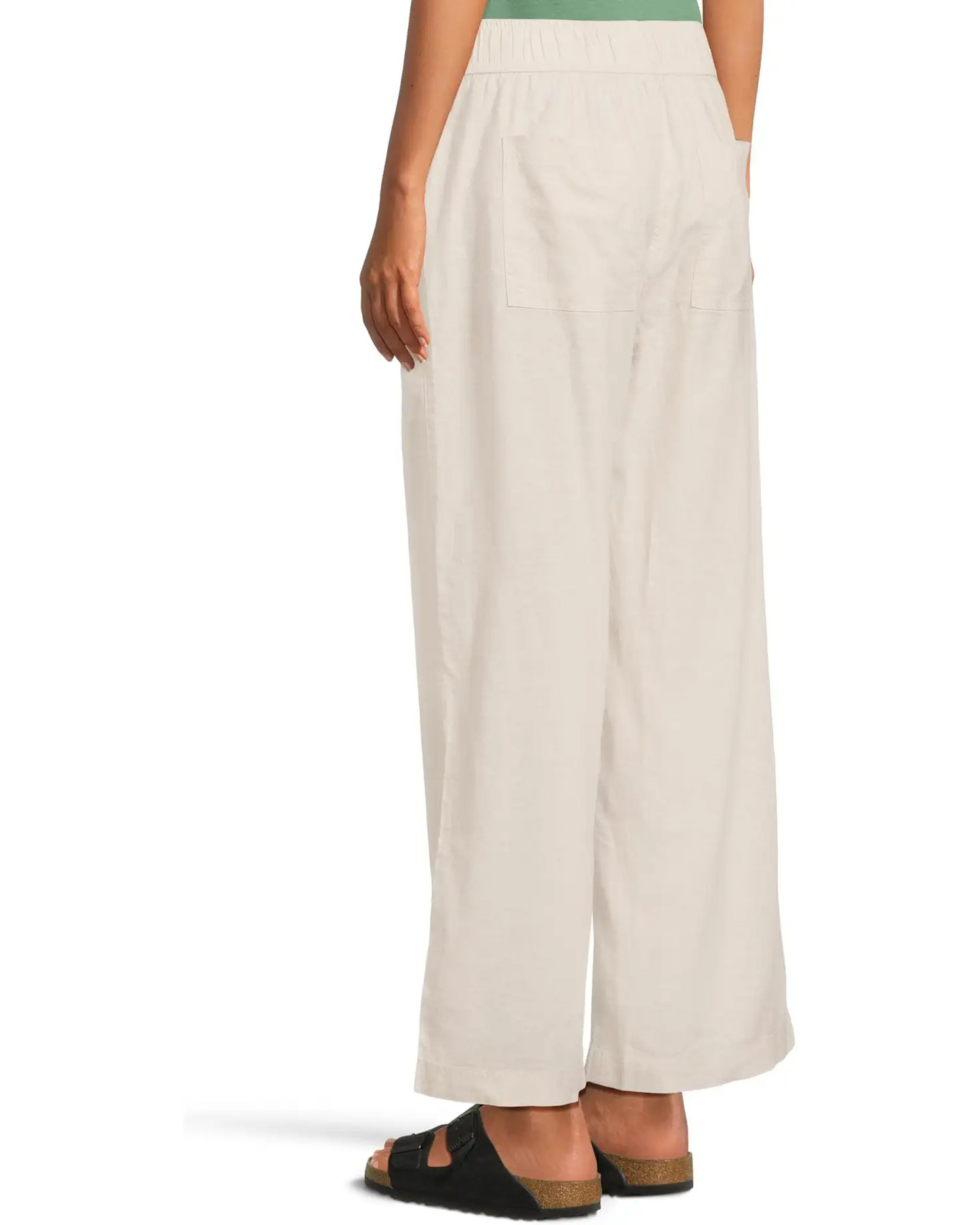 Toad 184 Toad Women's Taj Hemp Wide Leg Pant Oatmeal