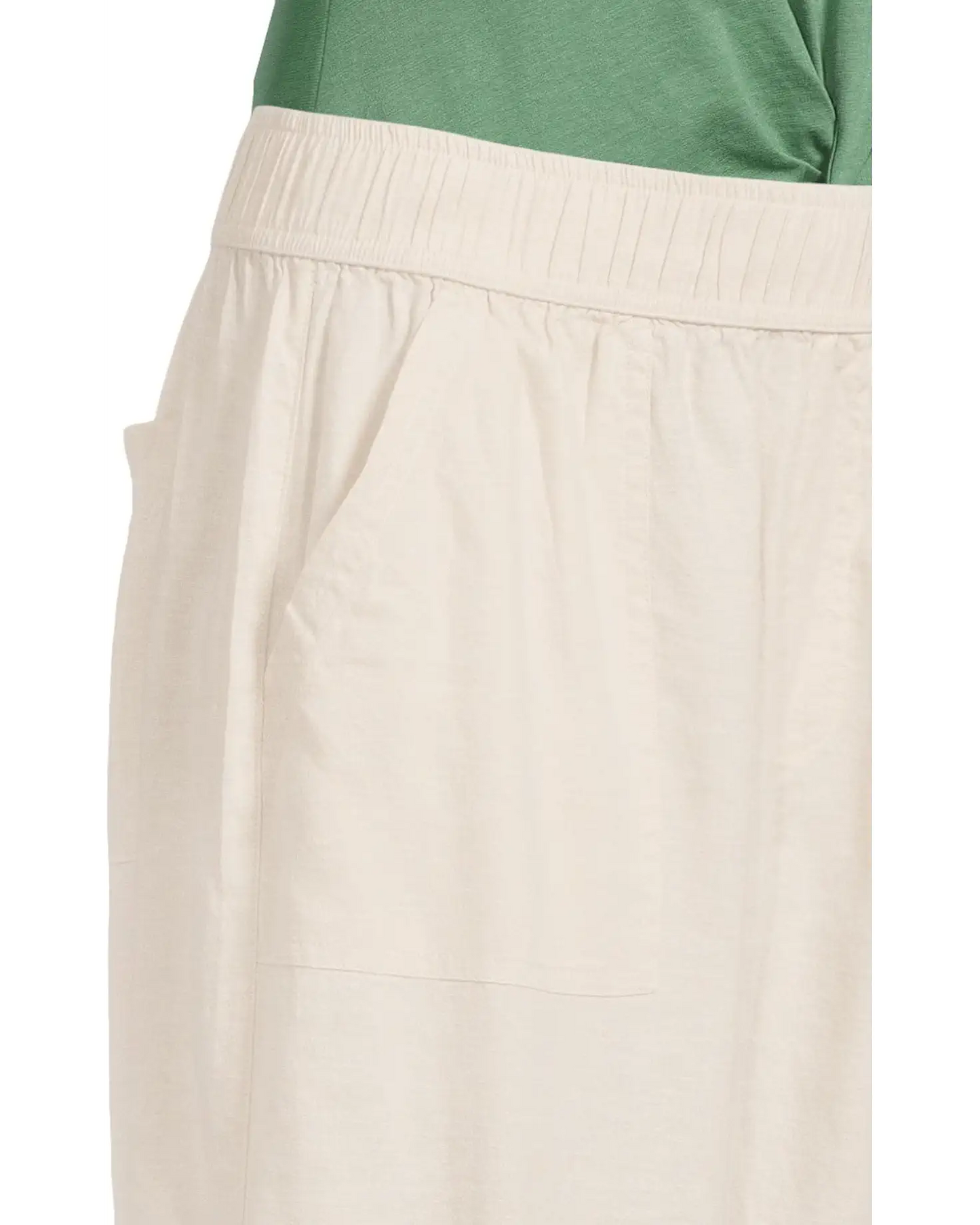 Toad 184 Toad Women's Taj Hemp Wide Leg Pant Oatmeal