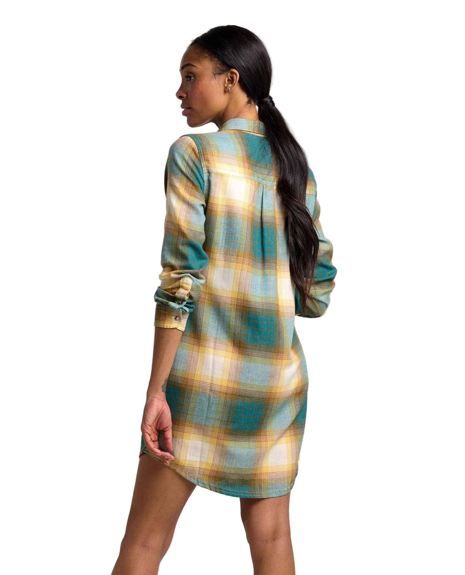 Toad 185 Toad Women's Re-Form Popover LS Dress Atlantic Ombre