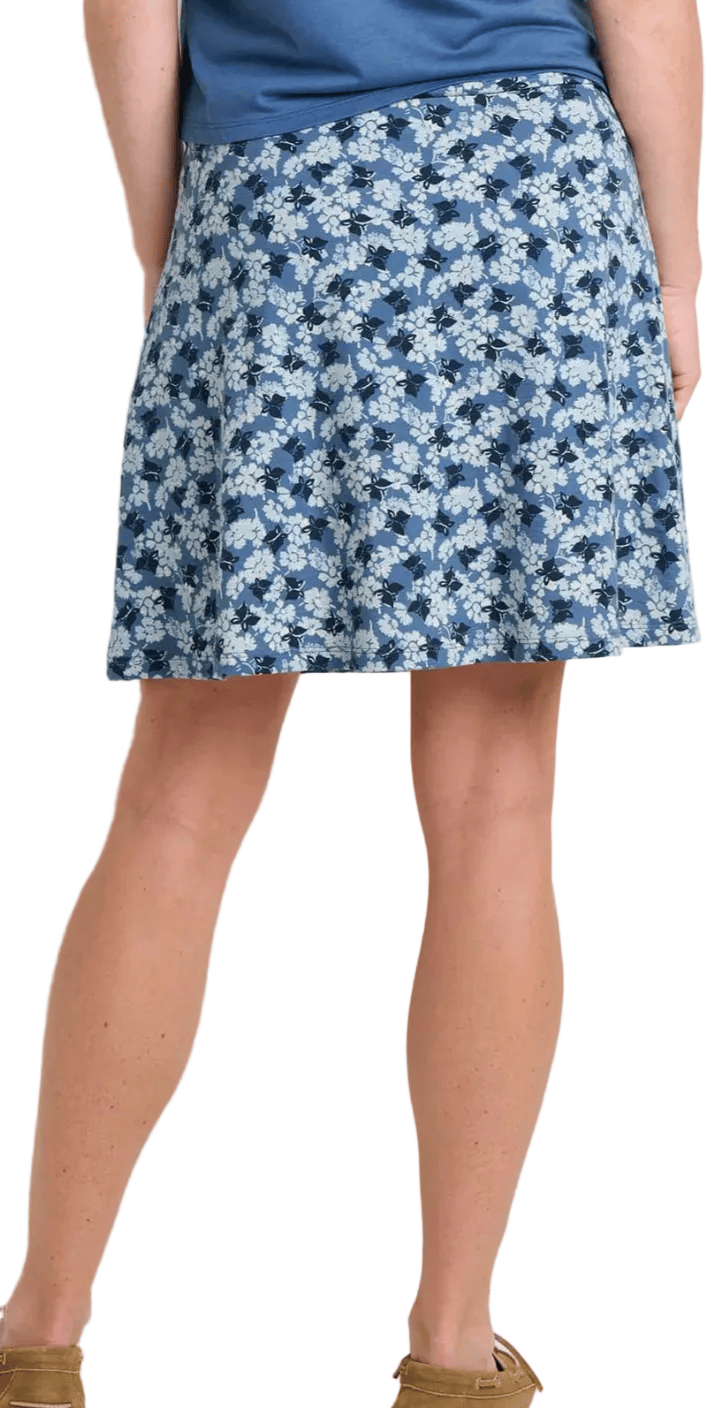 Toad 185 Women's Toad Chaka Skirt Pacific Blue Print