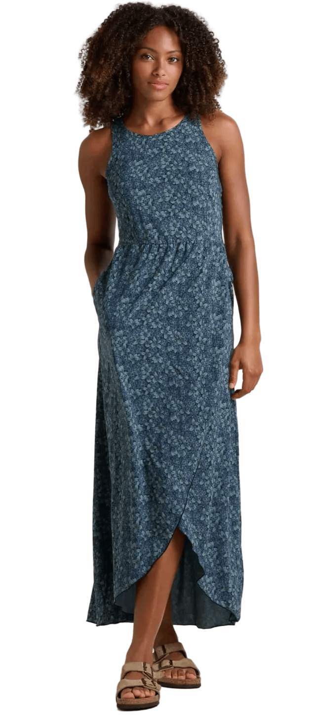 Toad 186 Women's Toad Sunkissed Maxi Dress Ink Print