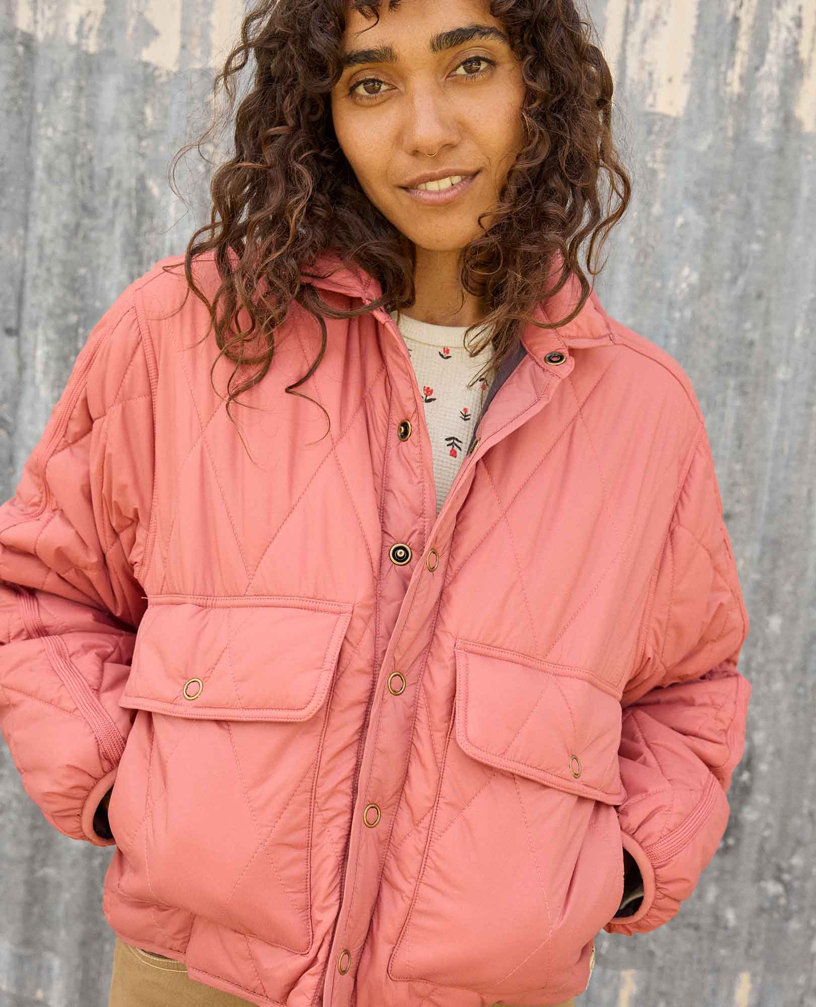 Toad 189 Toad Women’s Nomader Reversible Jacket Dusty Cedar & Raisin