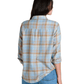 Toad & Co Women’s Apparel > Tops Toad & Co Women's Re-Form Long Sleeve Shirt Weathered Blue Pattern