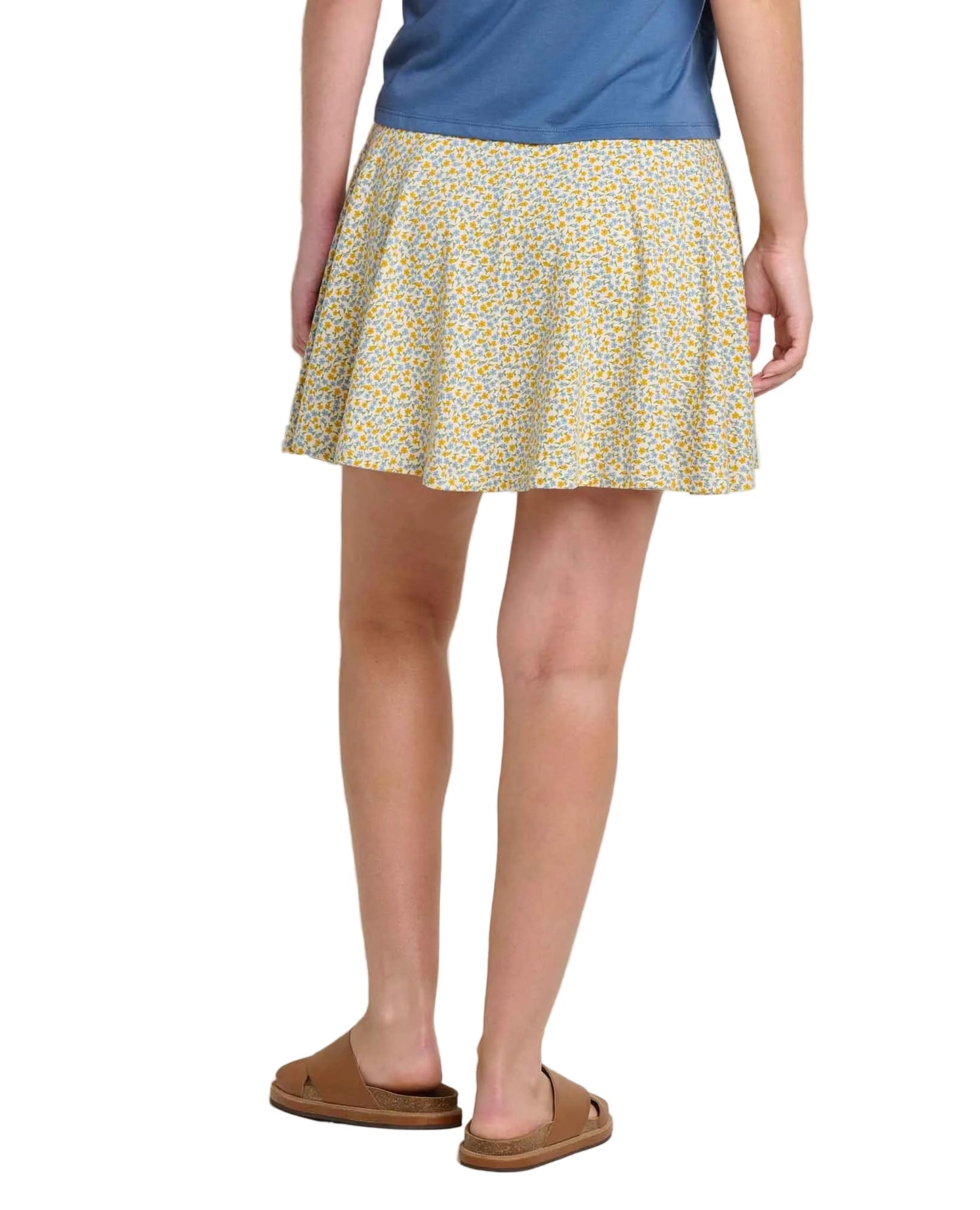 Toad Women's Apparel > Dresses & Skirts Toad Women's Birdie Skort Gold Print