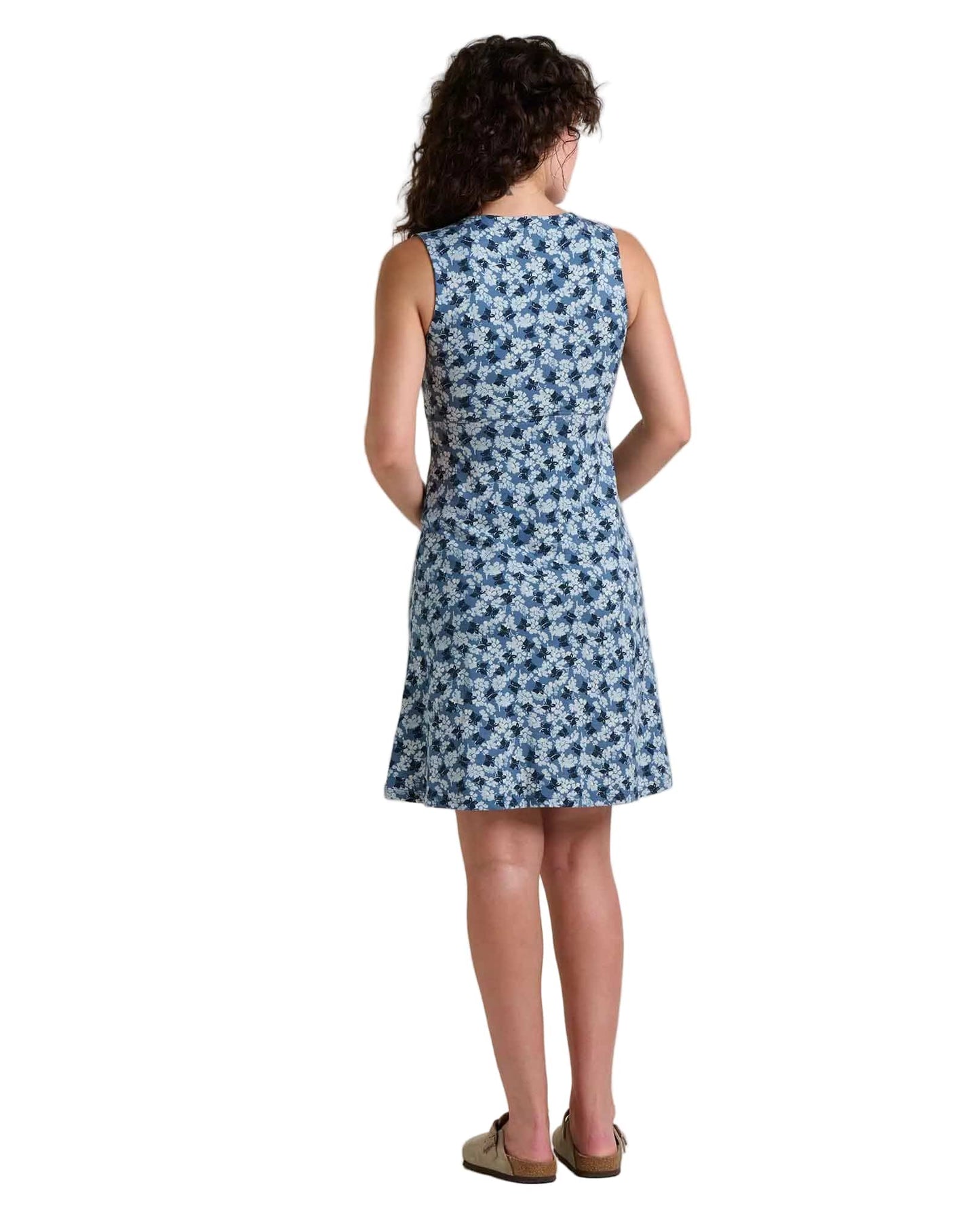 Toad Women's Apparel > Dresses & Skirts Toad Women's Rosemarie Tank Dress Pacific Blue Print