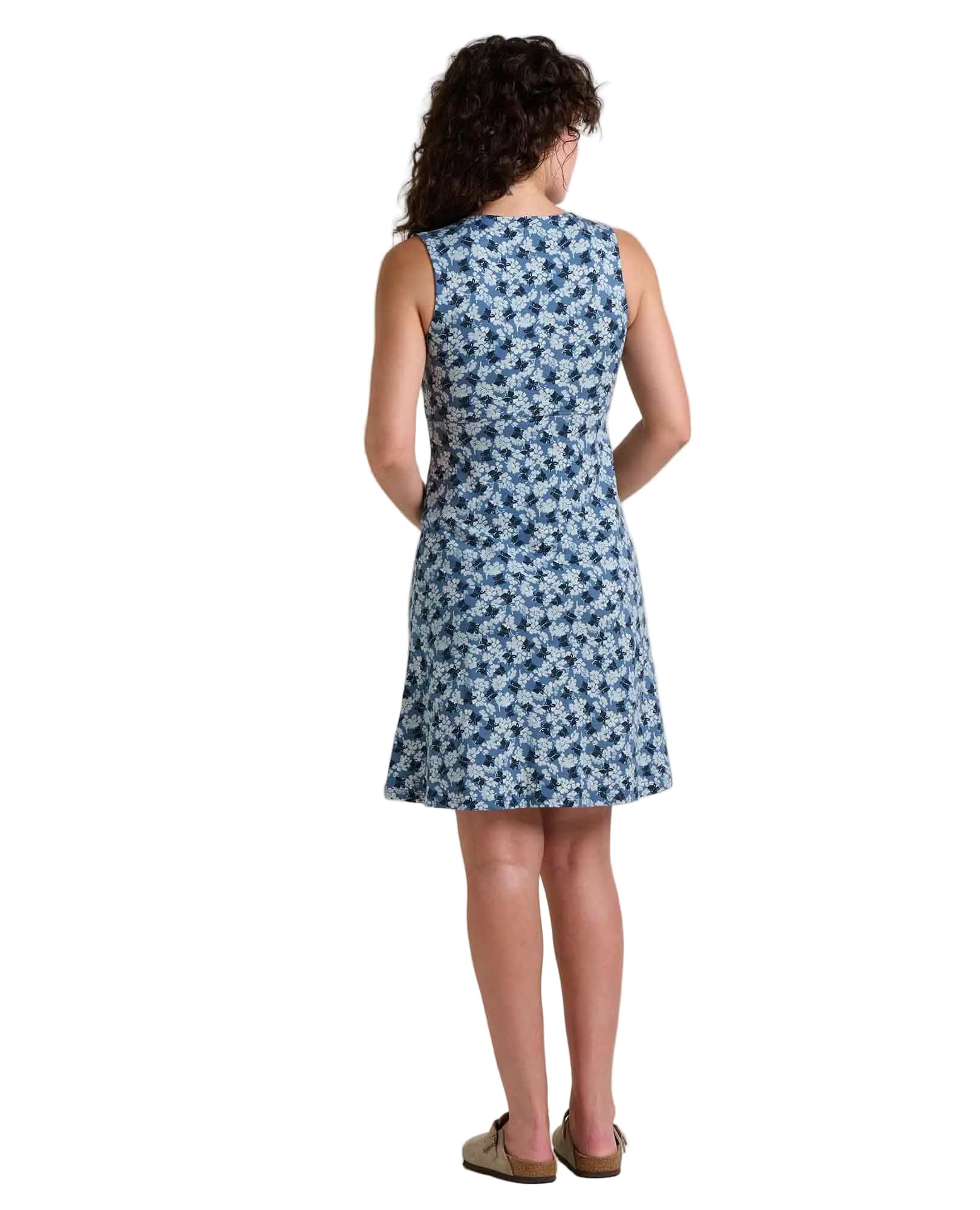 Toad Women's Apparel > Dresses & Skirts Toad Women's Rosemarie Tank Dress Pacific Blue Print