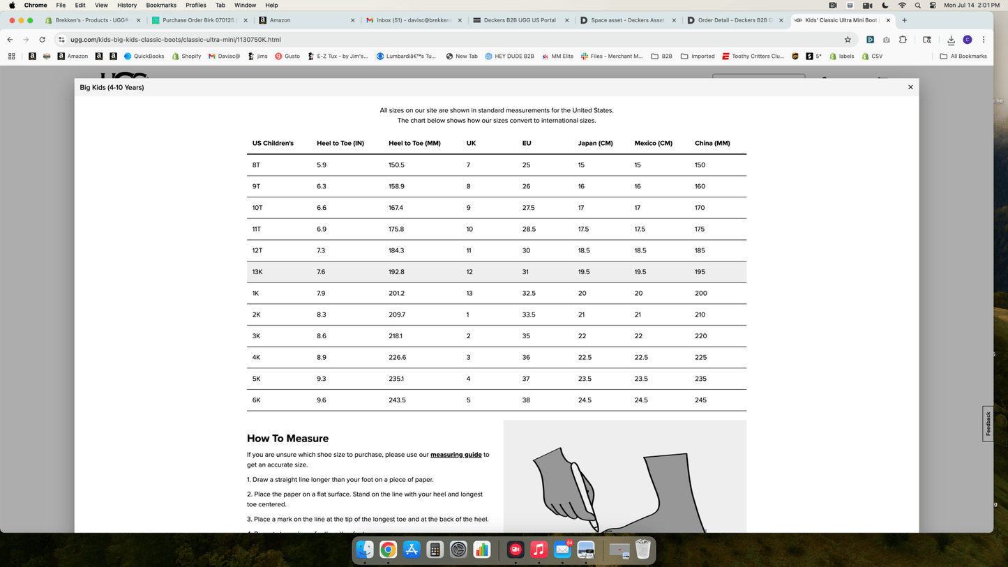 Ugg 163 UGG® Kid's Classic Ultra Mini Dark Peony