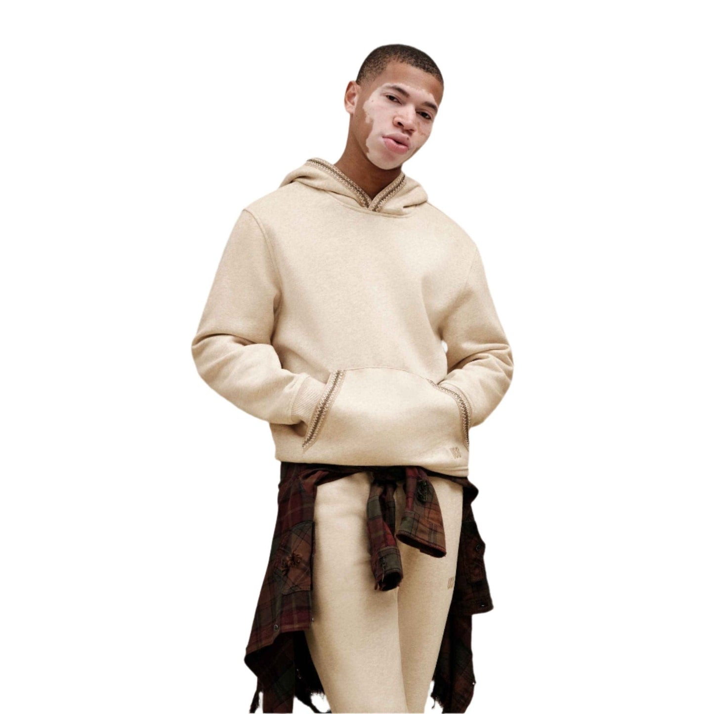 Ugg 175 UGG®  Men's Tasman Hoodie Caribou Heather