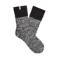 Ugg 194 O/S / BLACK UGG® Women’s Rib Knit Slouchy Quarter Sock Black