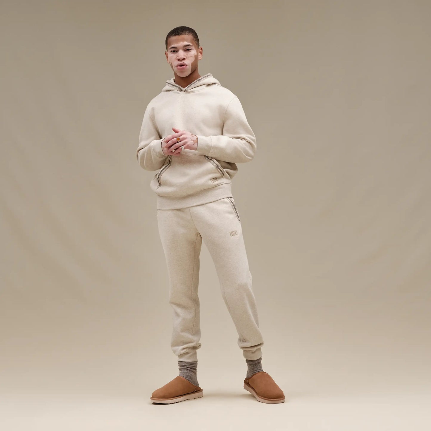 Ugg 403 UGG® Men's Tasman Jogger Caribou Heather