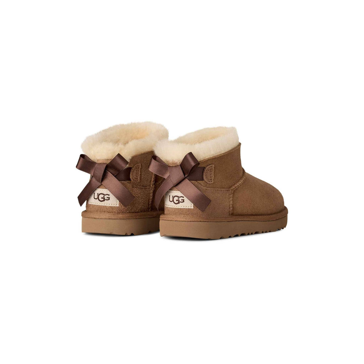UGG Kids’ Footwear > Boots UGG® Kid's Ultra Mini Bailey Bow Chestnut
