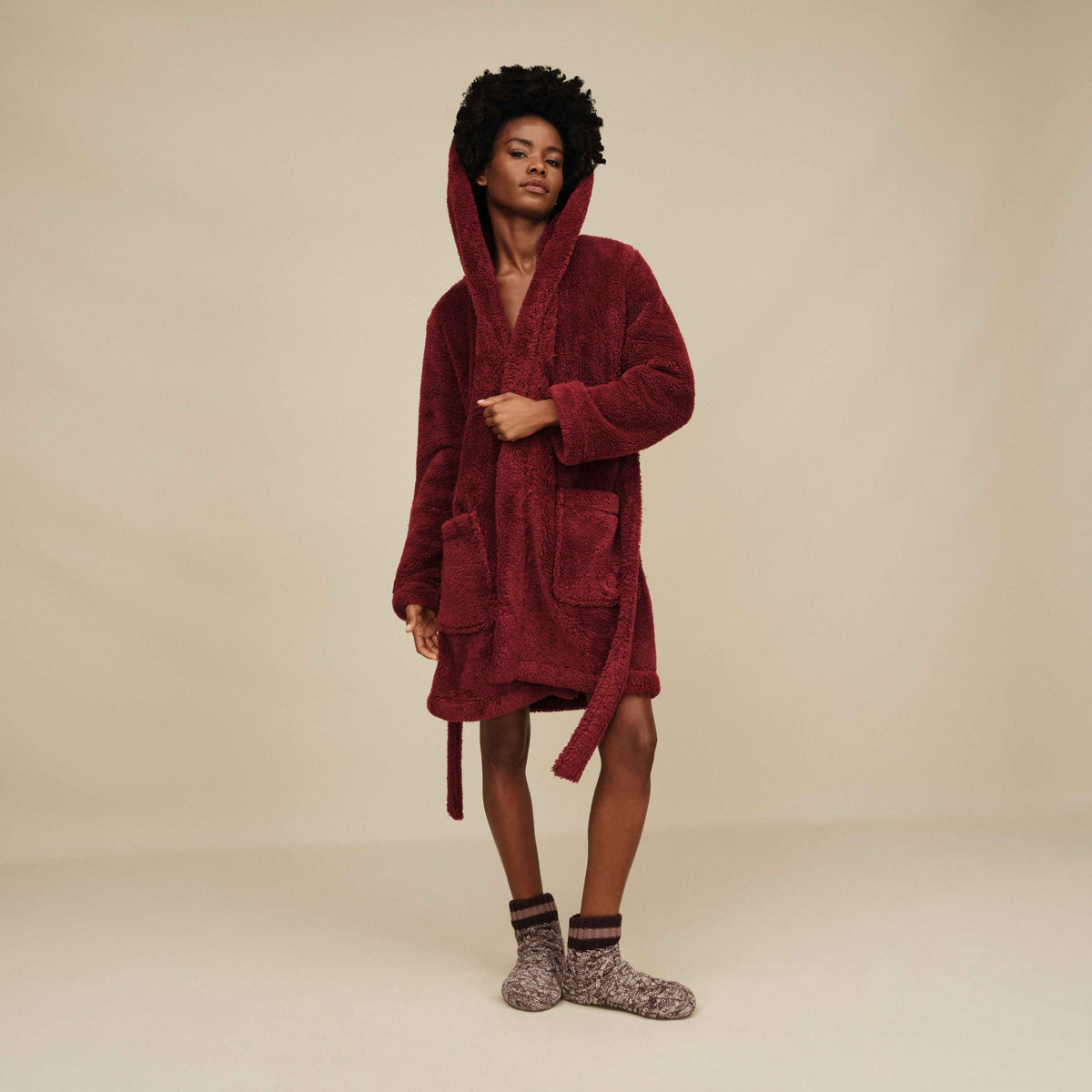 UGG Women’s Apparel > Tops UGG® Women's Aarti Robe Coffee Berry