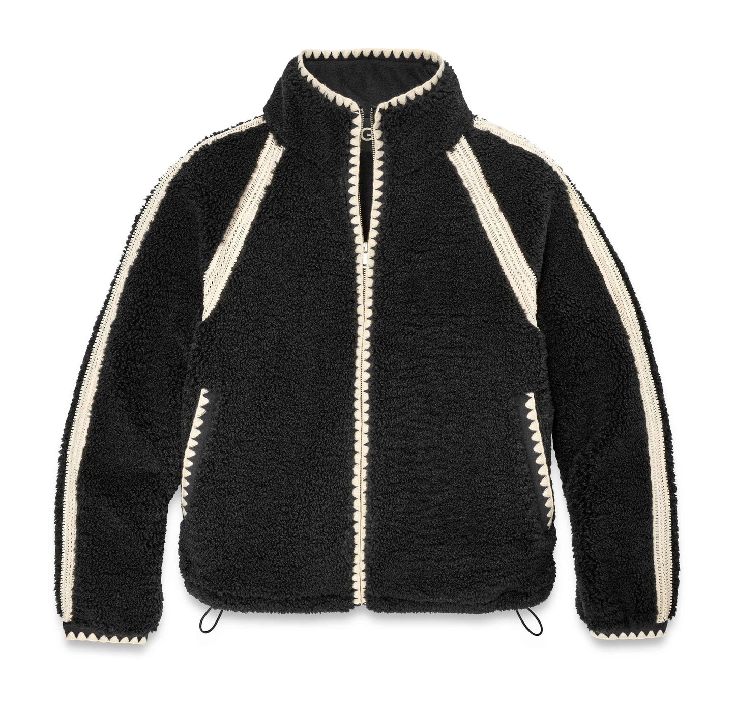 UGG Women’s Apparel > Tops UGG Women's Nikia Crochet Uggfluff Jacket Black