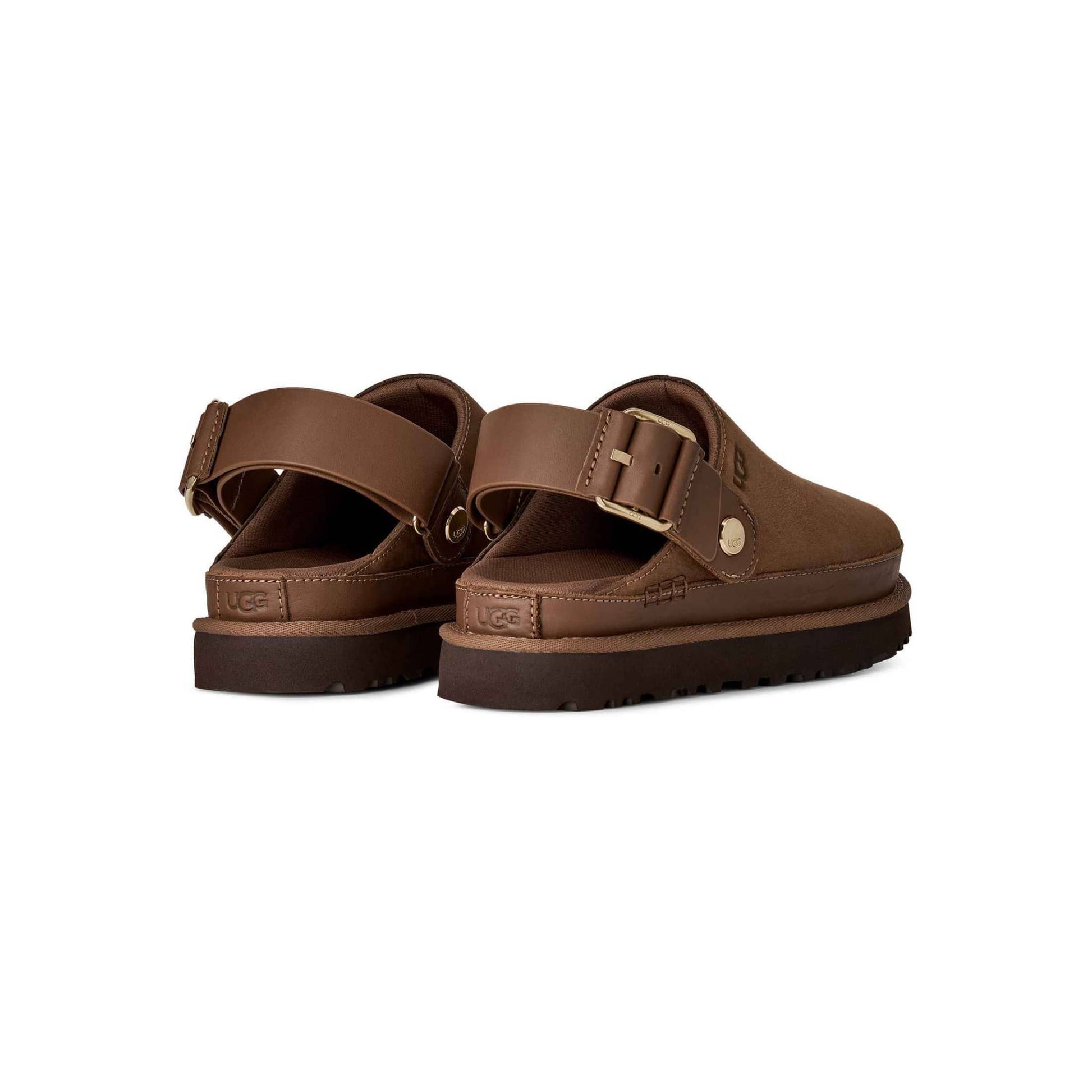 UGG Women's Footwear > Casual Shoes UGG® Women’s Goldenstar Villa Clog Dark Chestnut