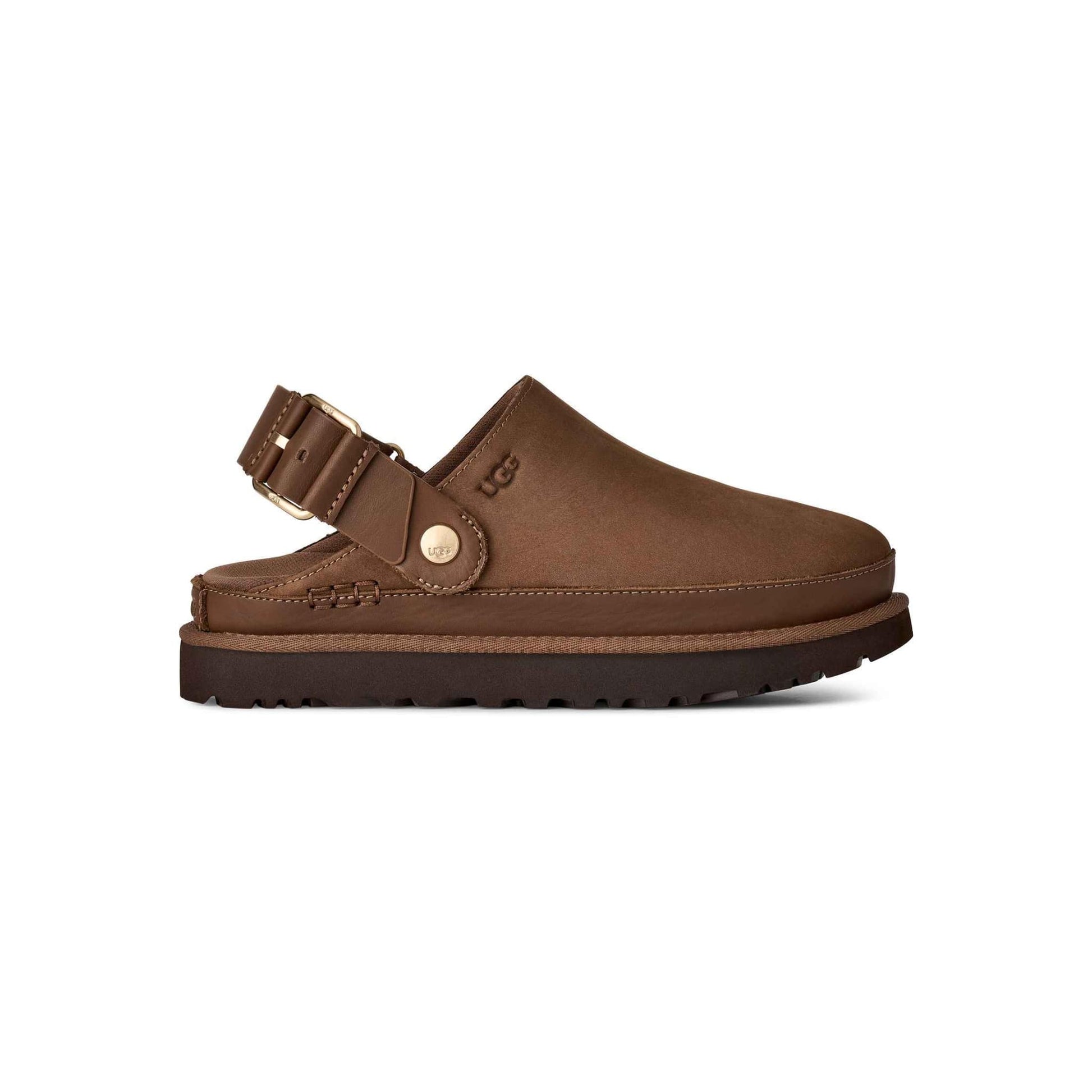 UGG Women's Footwear > Casual Shoes UGG® Women’s Goldenstar Villa Clog Dark Chestnut