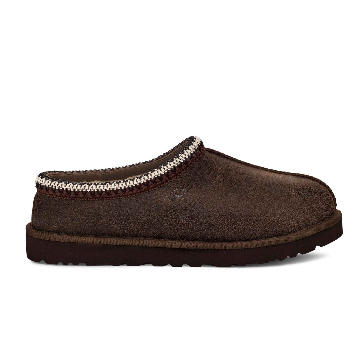 UGG® Men's Tasman Slipper Distressed Burnt Cedar