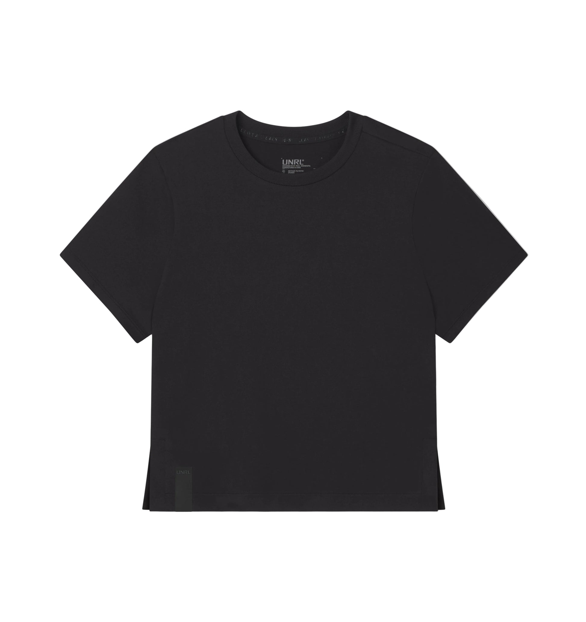 UNRL 181 UNRL Women's Boxy Ultra Tee Black