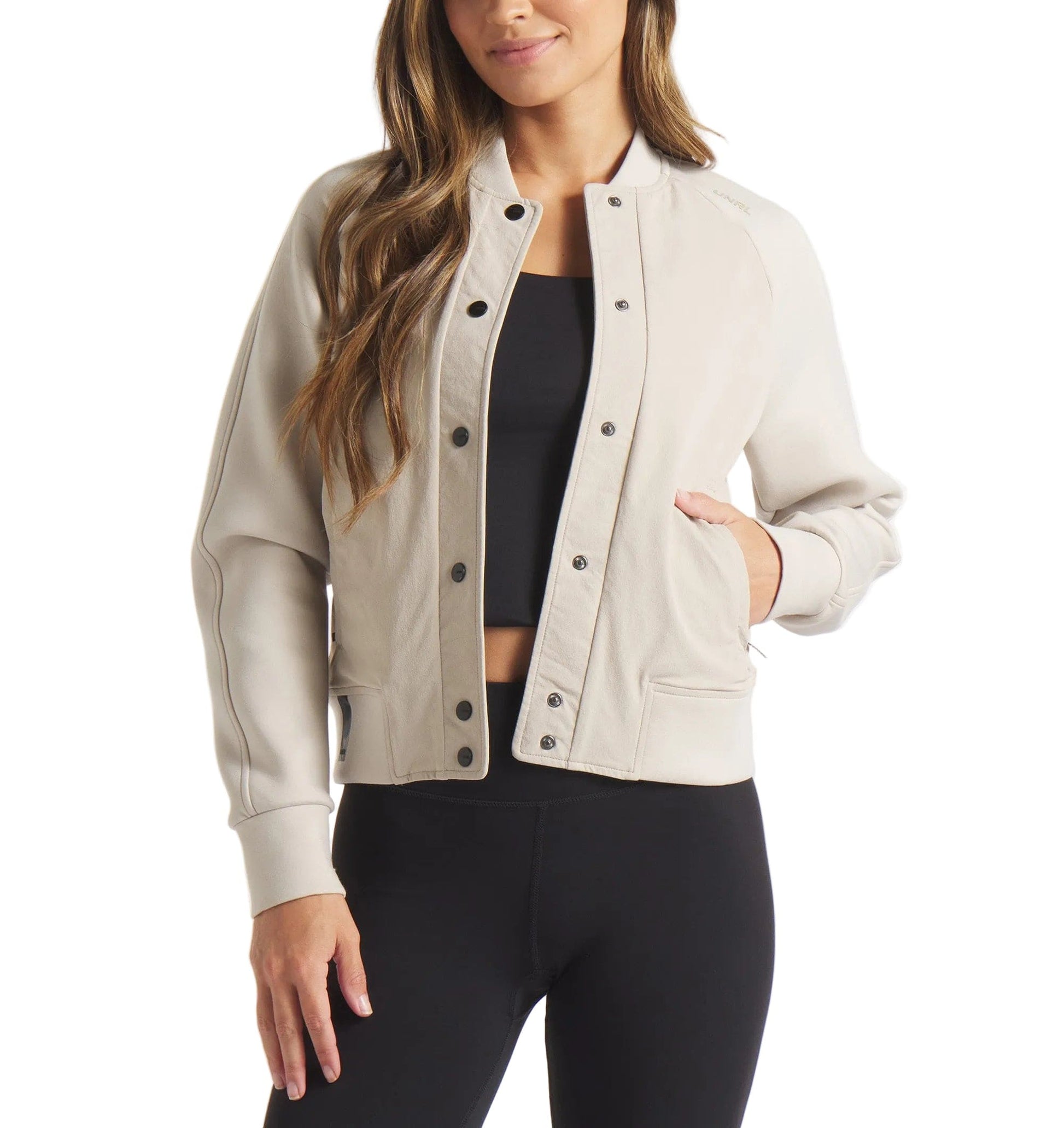 UNRL 189 UNRL Women's Jetset Bomber Jacket Sand