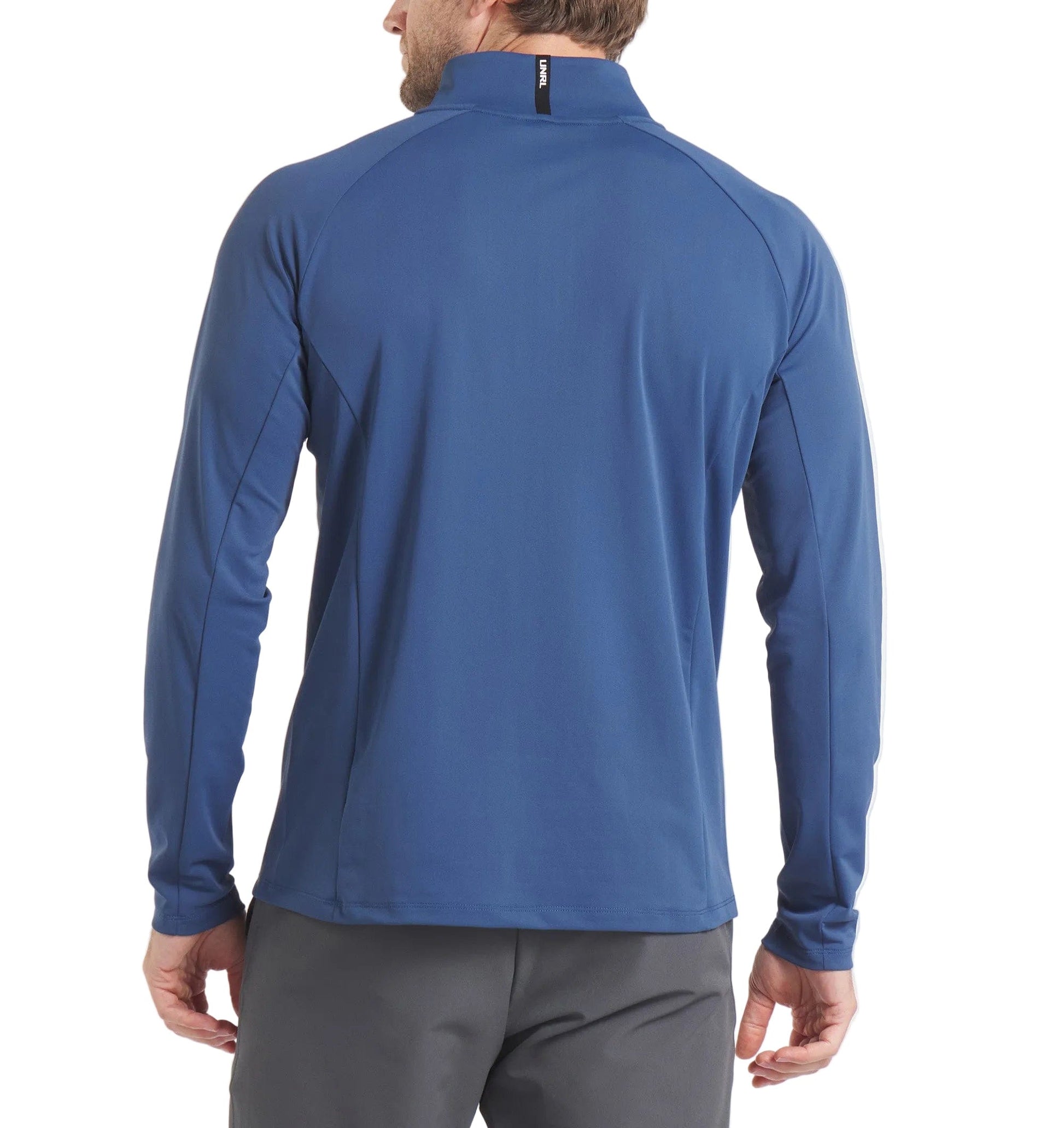 UNRL 503 UNRL Men's Highlands 1/4 Zip Cavern Blue