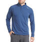 UNRL 503 UNRL Men's Highlands 1/4 Zip Cavern Blue