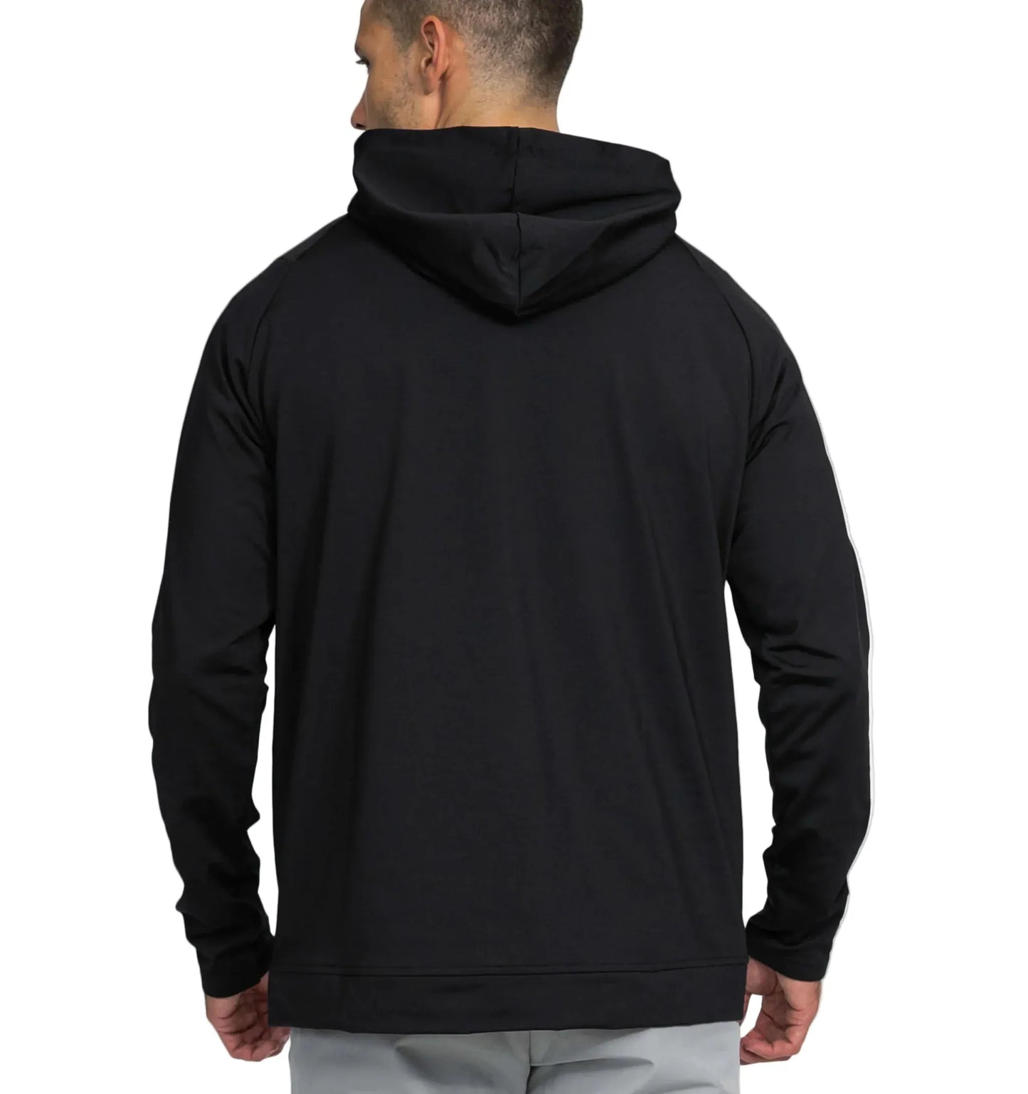 UNRL 504 UNRL Men's Crossover Hoodie II Black