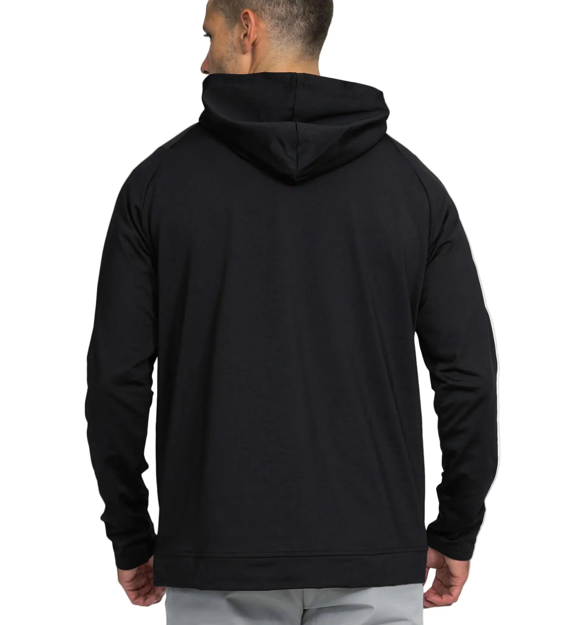 UNRL 504 UNRL Men's Crossover Hoodie II Black