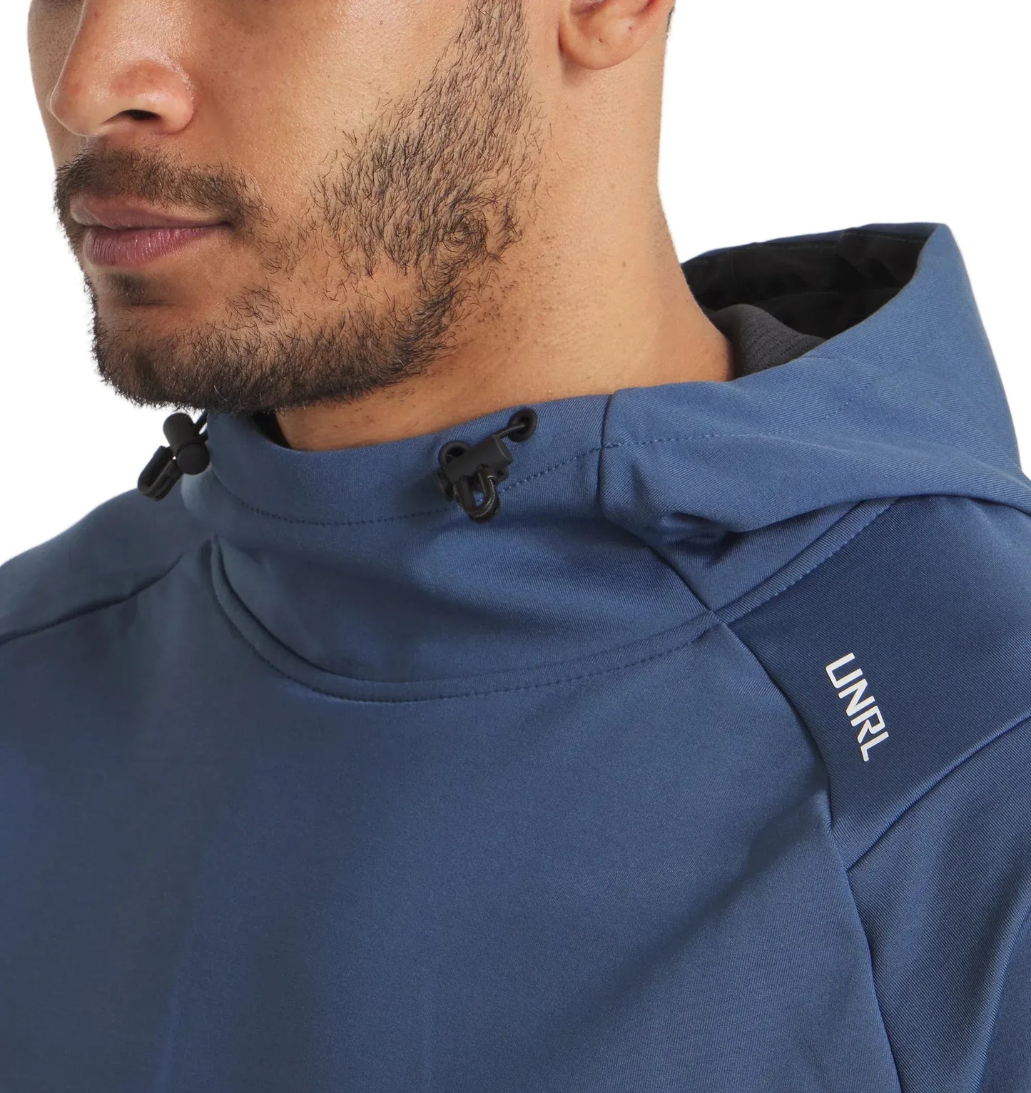 UNRL 504 UNRL Men's Crossover Hoodie II Cavern Blue