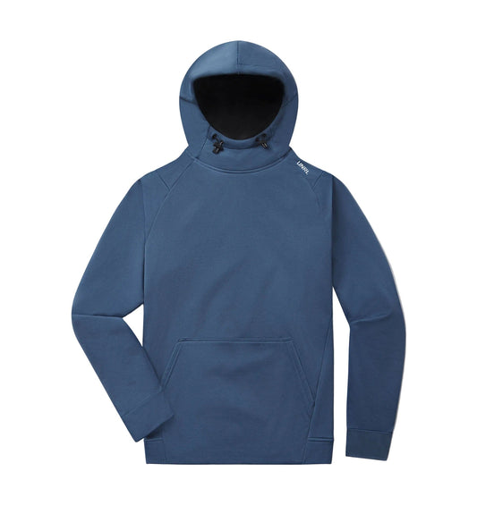 UNRL 504 UNRL Men's Crossover Hoodie II Cavern Blue