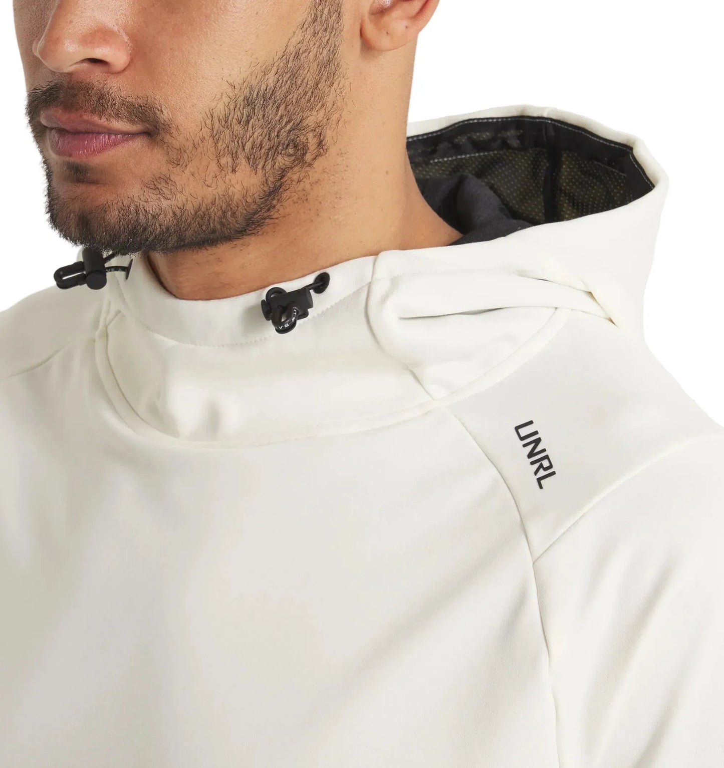 UNRL 504 UNRL Men's Crossover Hoodie II Coconut