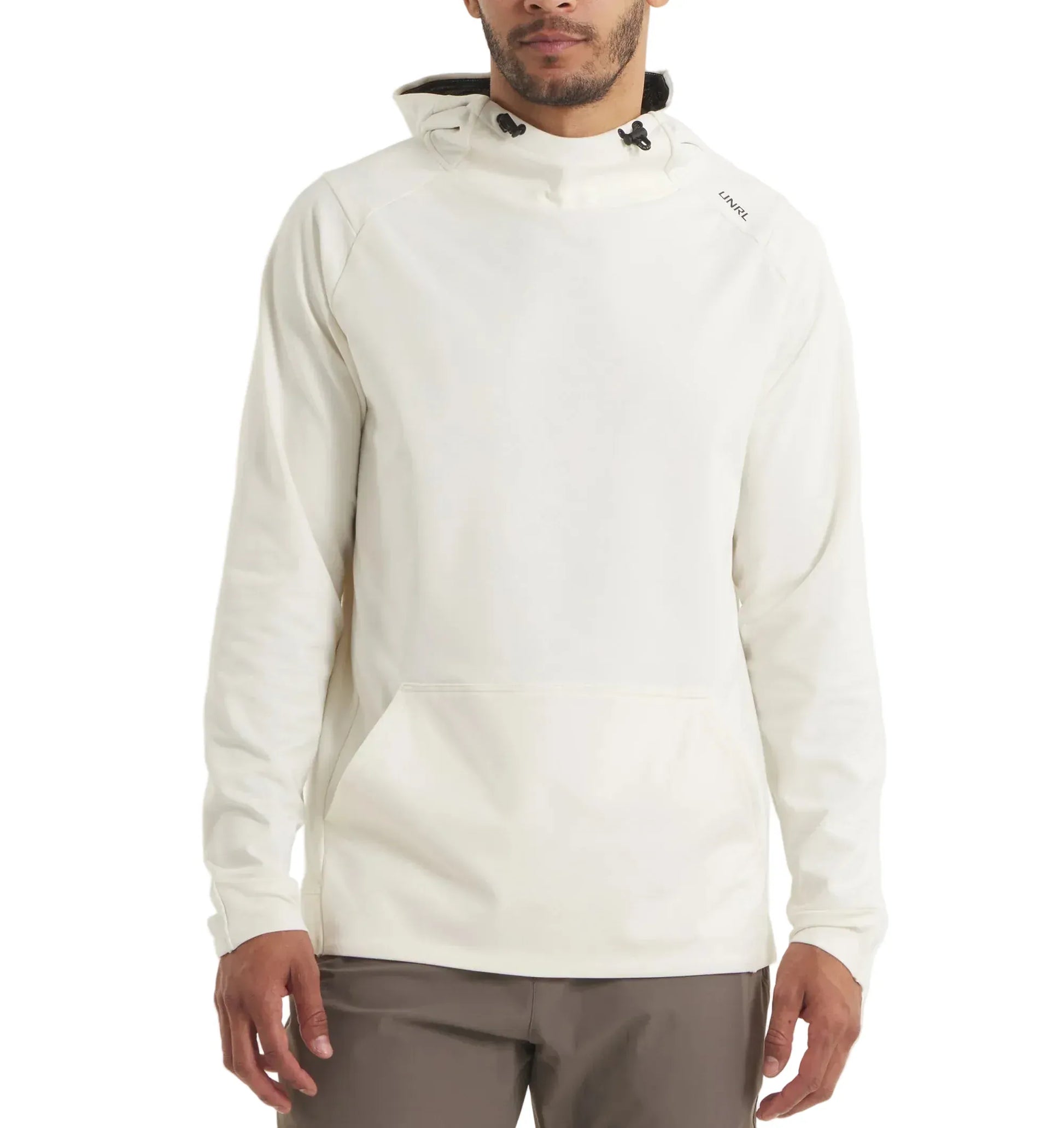 UNRL 504 UNRL Men's Crossover Hoodie II Coconut