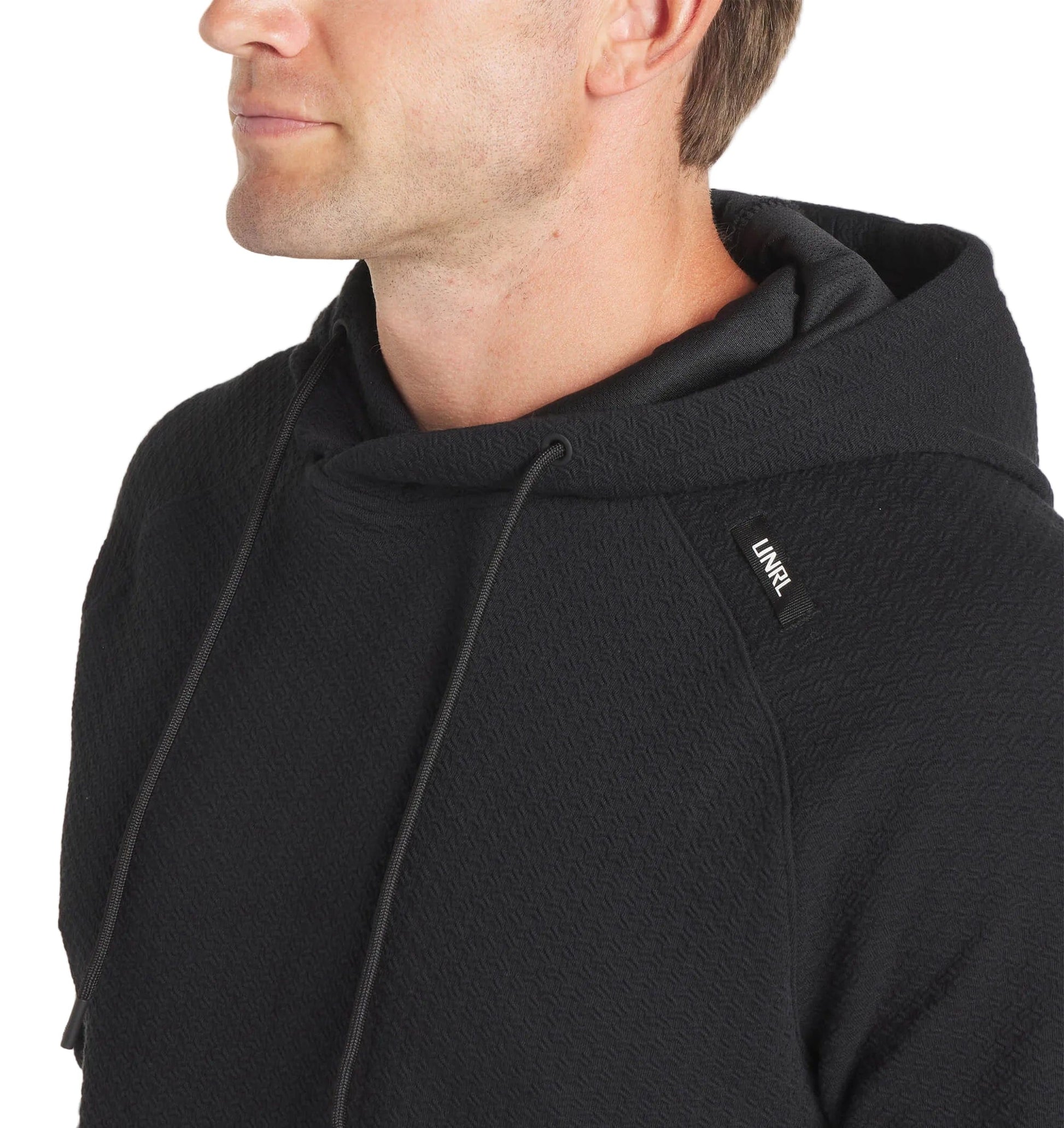 UNRL 504 UNRL Men's Elevation Hoodie Black