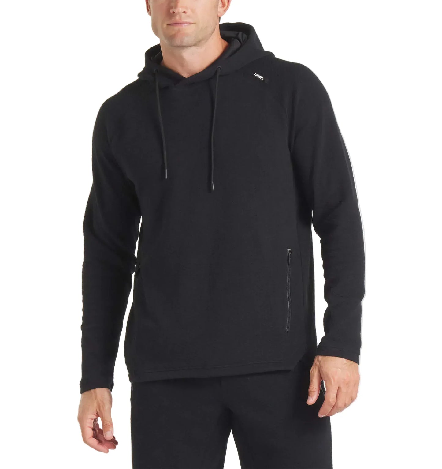 UNRL 504 UNRL Men's Elevation Hoodie Black