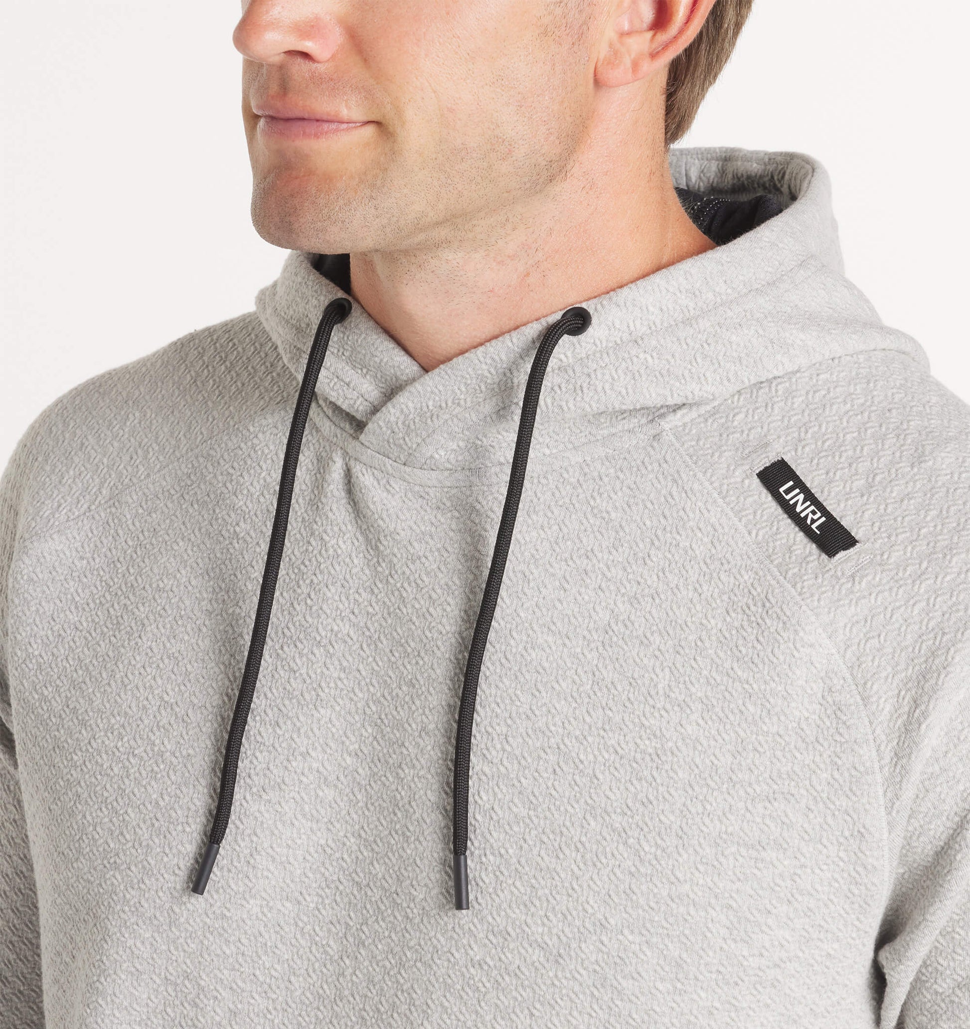 UNRL 504 UNRL Men's Elevation Hoodie Heather Gray